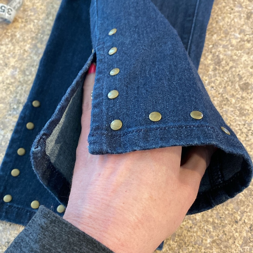 NWT Coldwater Creek Dark Wash Blue Jeans Size 4 (1 Pair Only) - Picture 8 of 13